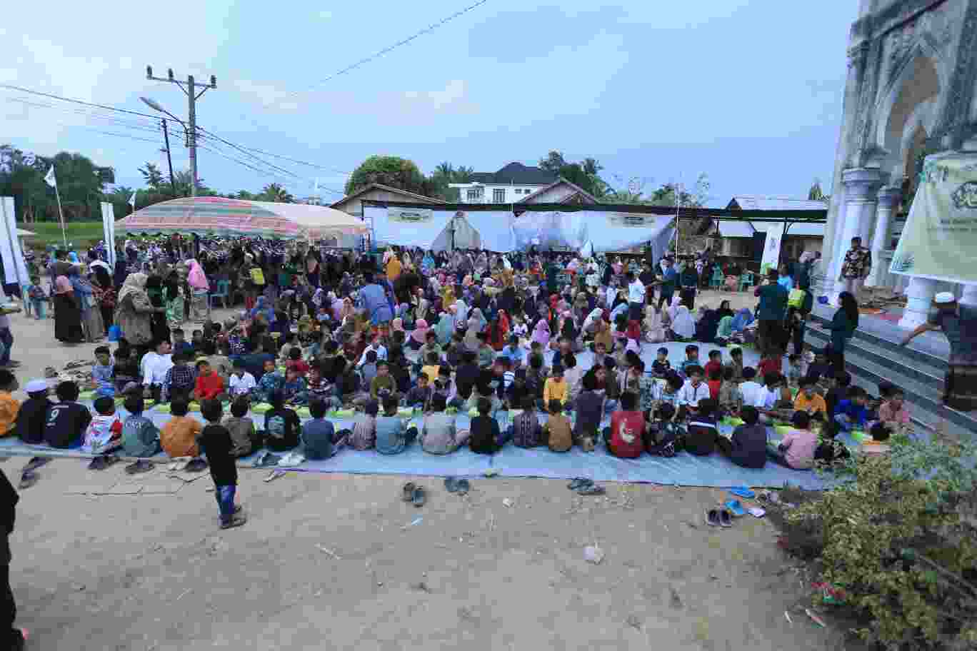 2.500 Penerima Manfaat Hadiri Gerai Bahagia Ramadhan dan Ifthar Akbar ASAR Humanity di Aceh Utara