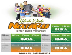 Jadwal Buka dan Harga Tiket Taman Buah Mekarsari Pada Libur Natal dan Tahun Baru, Mulai Rp35 Ribu