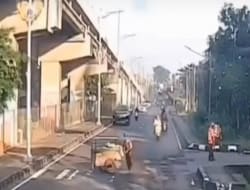 Pengendara Pajero Viral Tabrak Tukang Buah Resmi jadi Tersangka