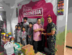 Pendidikan Lanjutan Perwira Kecabangan Infantri Gelombang 1 Gelar Baksos di Panti Asuhan PYI