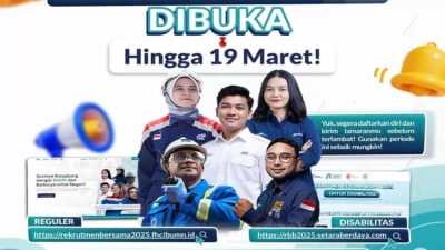 Rekrutmen Bersama BUMN Masih Dibuka hingga 19 Maret Rekrutmen Bersama BUMN Masih Dibuka hingga 19 Maret