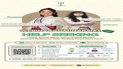 Webinar Luminara: “Memulai Perjalanan Help-Seeking Tanpa Rasa Takut”