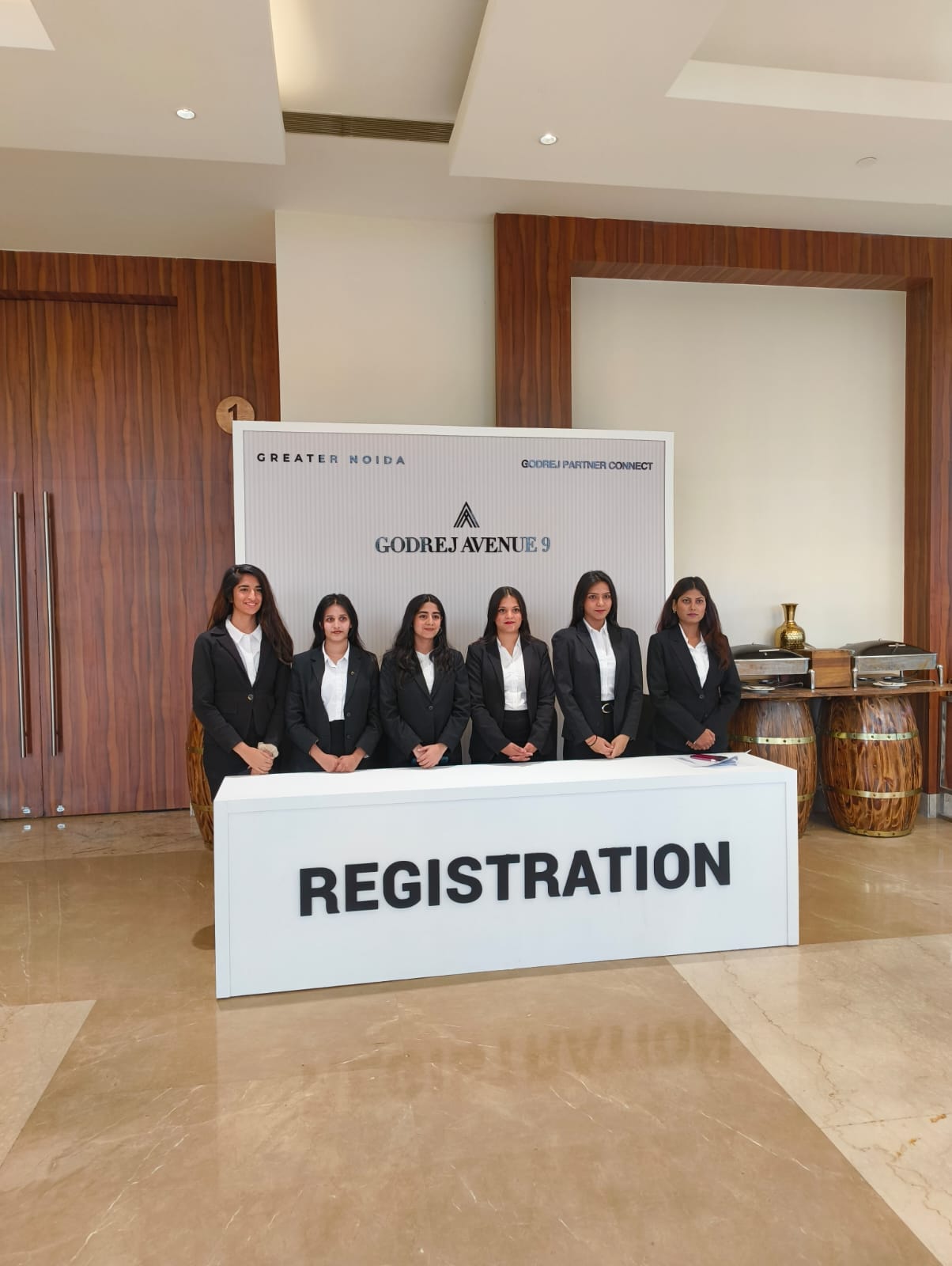 Godrej Avenue 9 Registration Desk