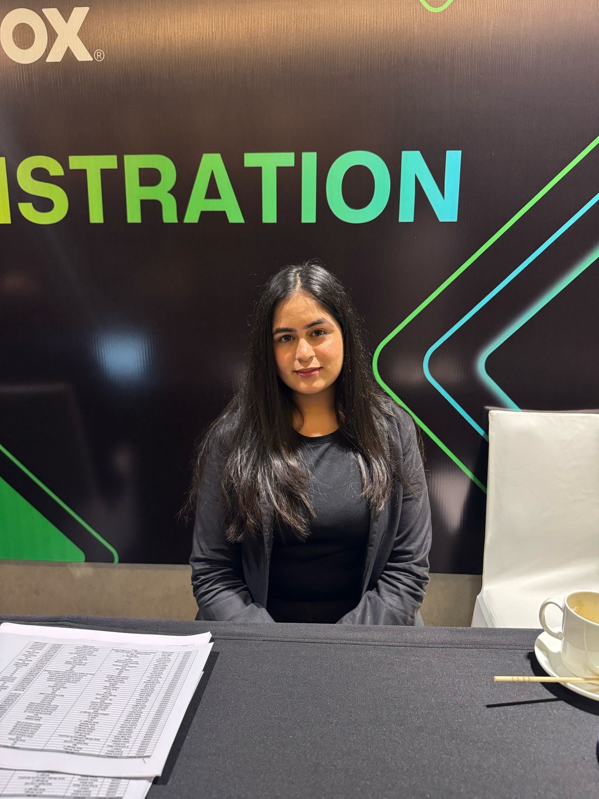 Xerox Registration Desk