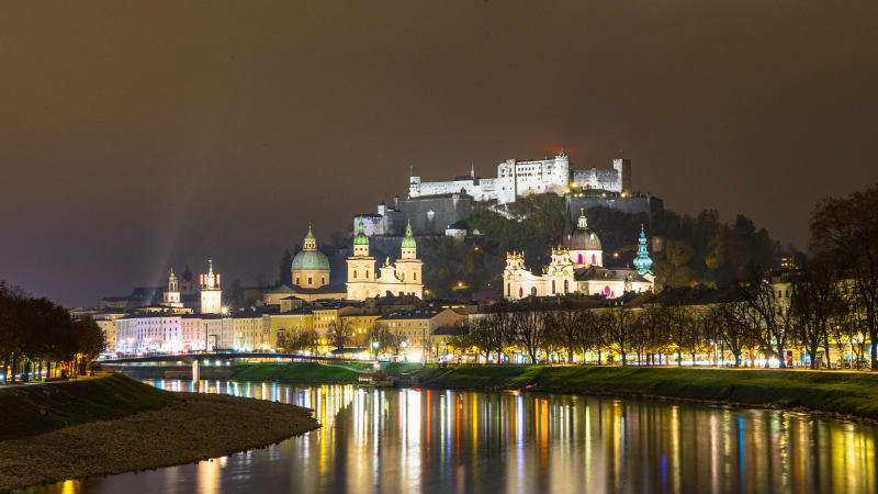 Salzburg at Night
