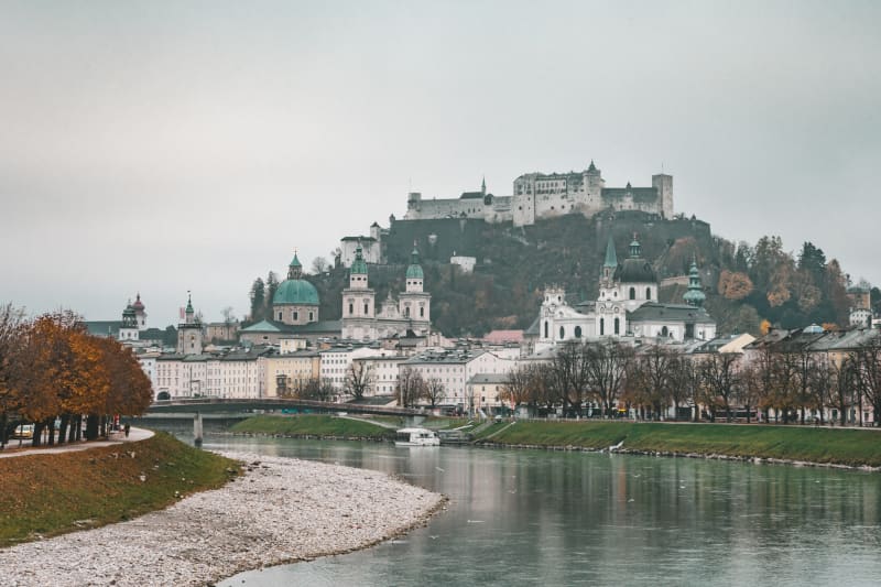 Salzburg under an Overcast Sky