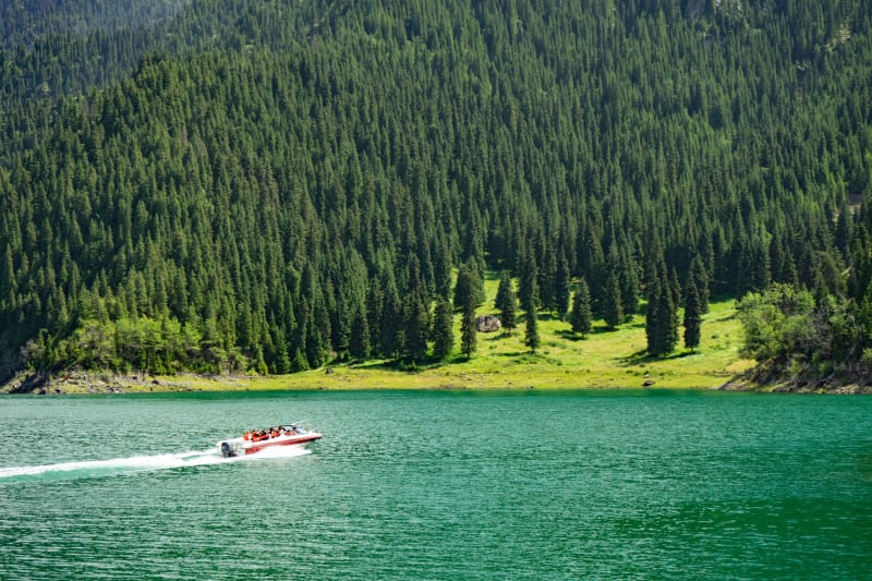 Heavenly Lake of Tianshan