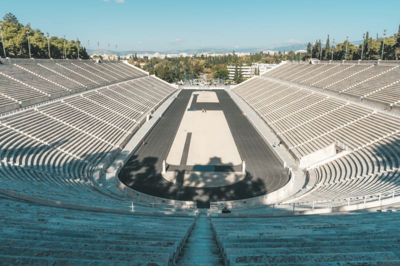 Panathenaic Stadium from Above