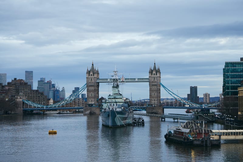 Tower Bridge & HMS Belfast