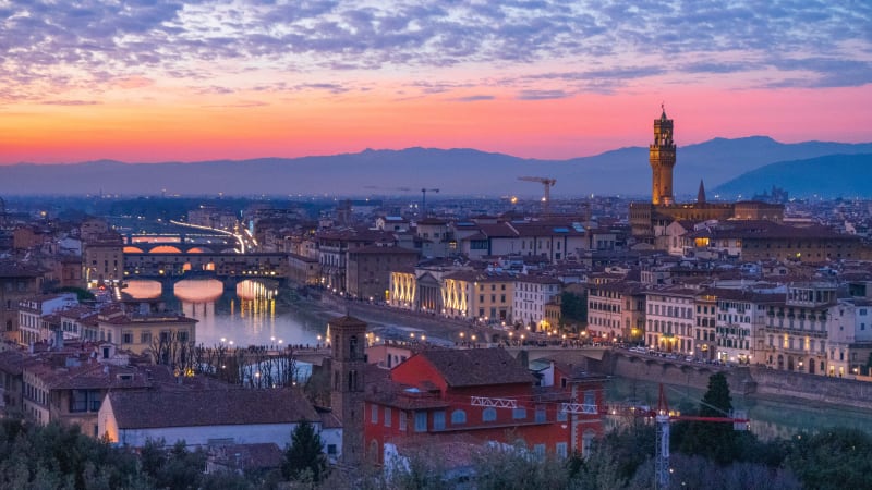 Ponte Vecchio at Dusk