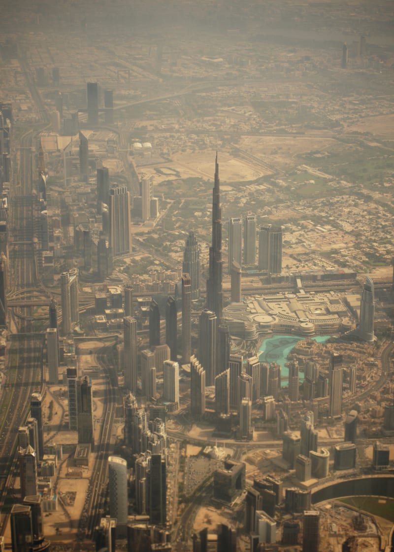 Burj Khalifa from Above