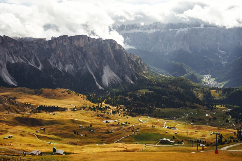 Autumn Light over Seceda