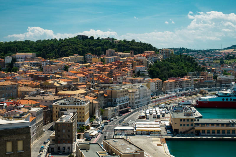 Overlooking Ancona