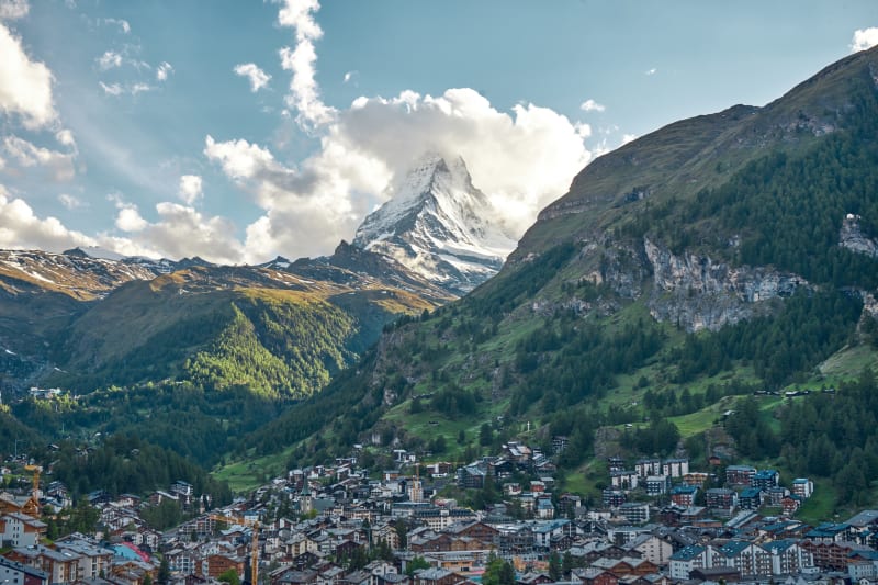 Matterhorn from Zermatt