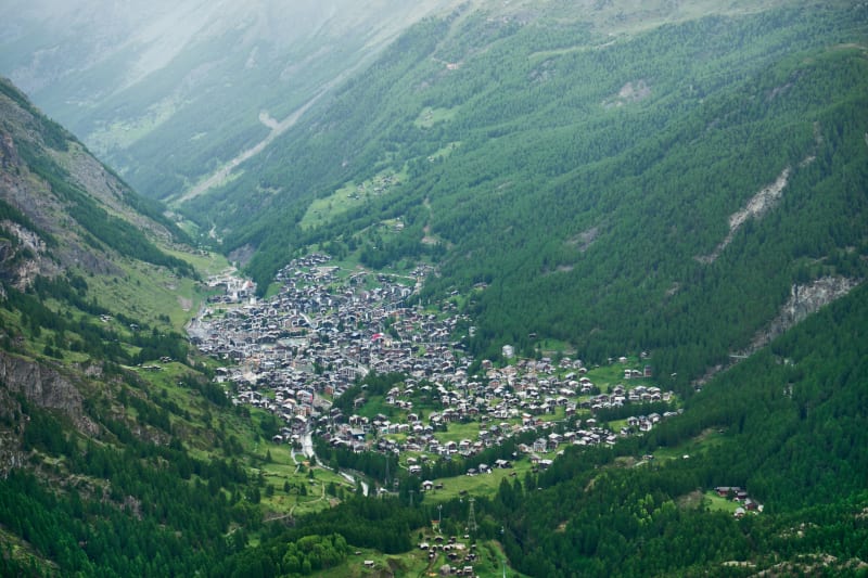 Zermatt from the Trail