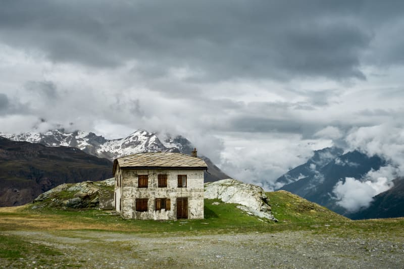 Stone Hut at Schwarzsee