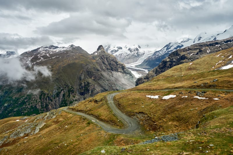 Glacier View from Schwarzsee