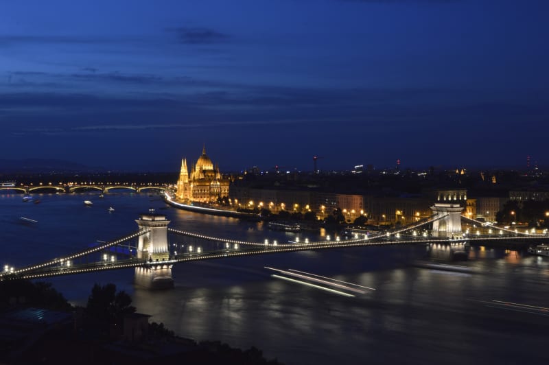 Parliament at Dusk, Budapest