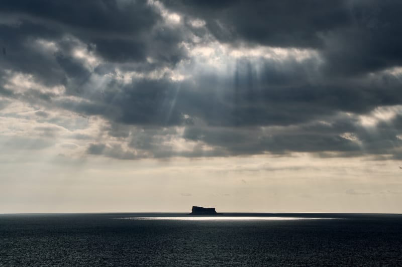 Dramatic Sky near the Blue Grotto
