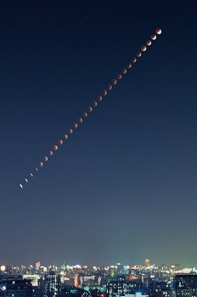 Lunar Eclipse Sequence, March 2026