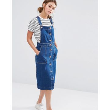 oasis dungaree dress