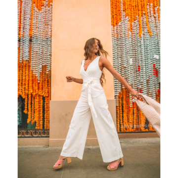 anthropologie chino jumpsuit