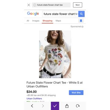 Future State Flower Chart Tee