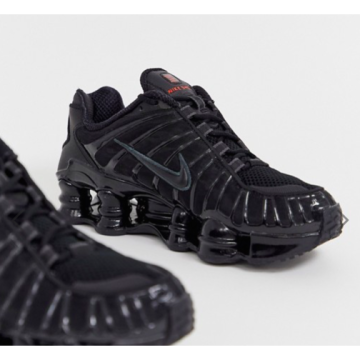 nike shox total black
