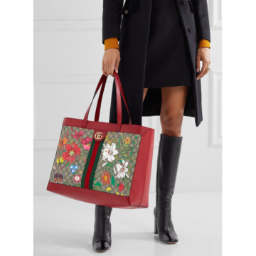 ophidia gg flora medium tote