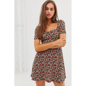 COLLUSION 90 s floral cami dress Hinted
