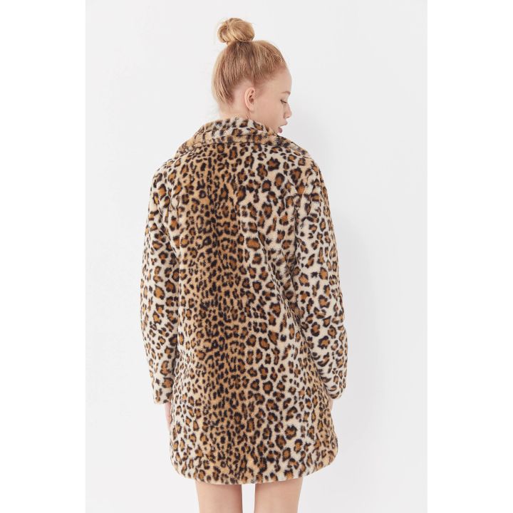 I am gia stefani leopard coat hotsell