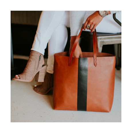 madewell paint stripe tote
