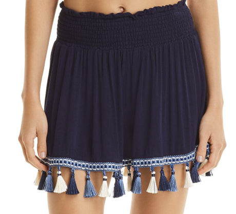 mini skirt swim cover up
