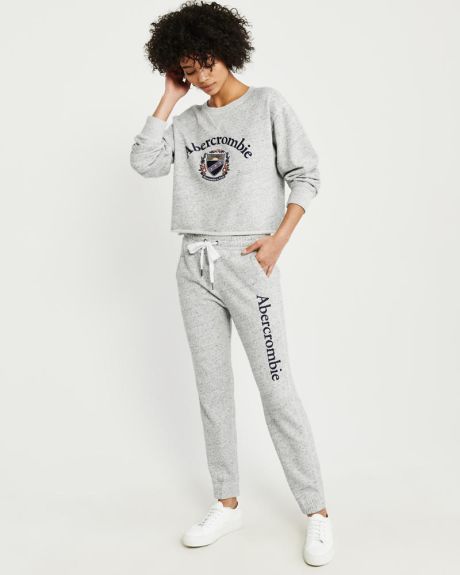 high rise joggers abercrombie