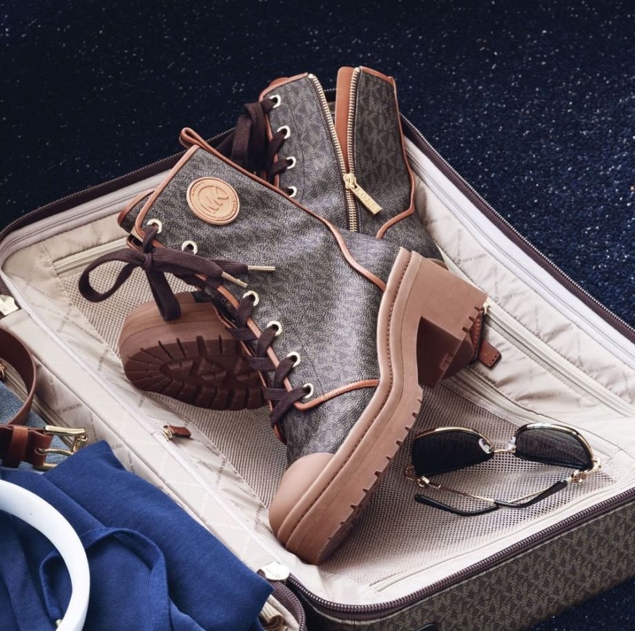 Corey logo combat boot michael kors Clearance