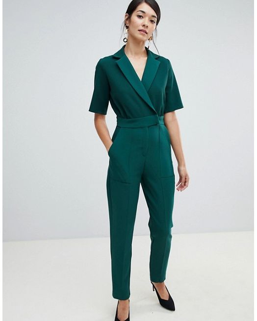 closet green jumpsuit