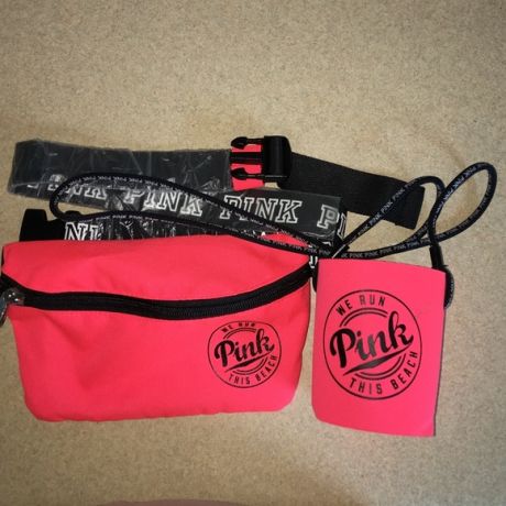 Victoria s Secret Koozie and Fanny Pack. Hinted