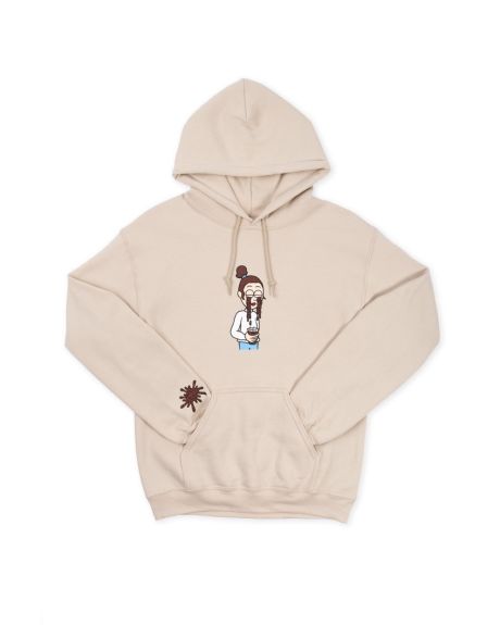 Emma chamberlain coffee slime hoodie hot sale