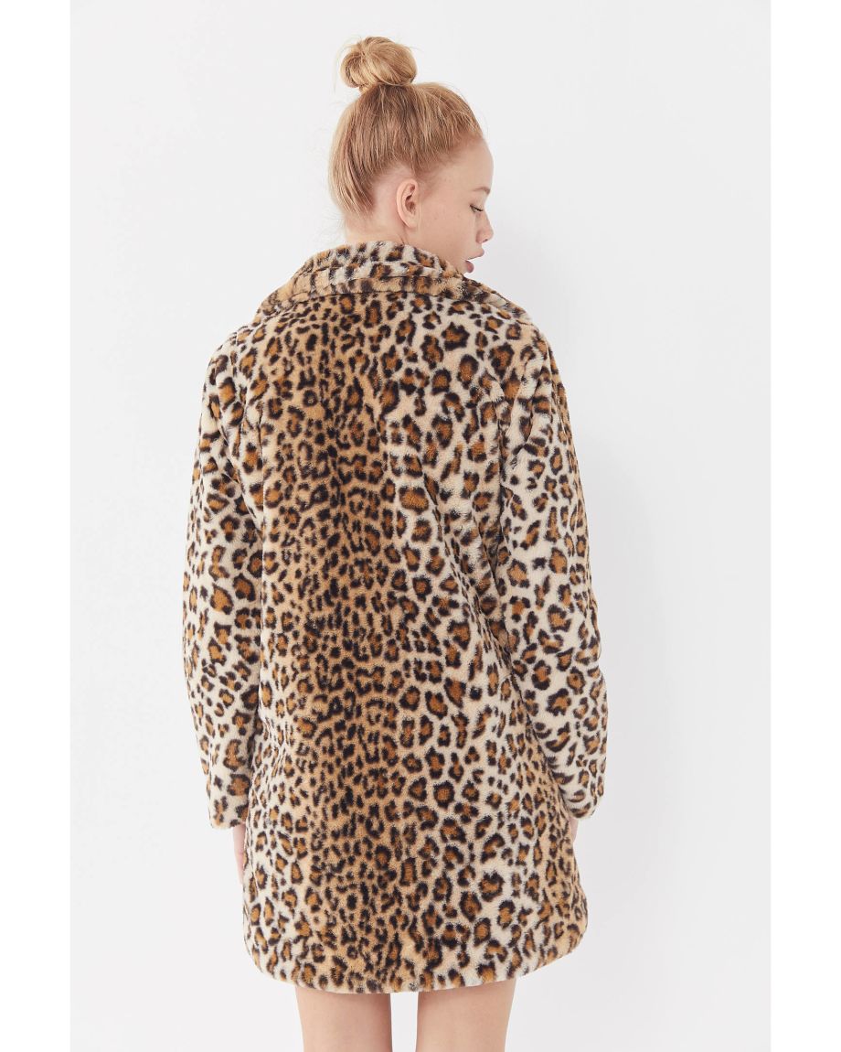 I am gia stefani leopard coat hotsell