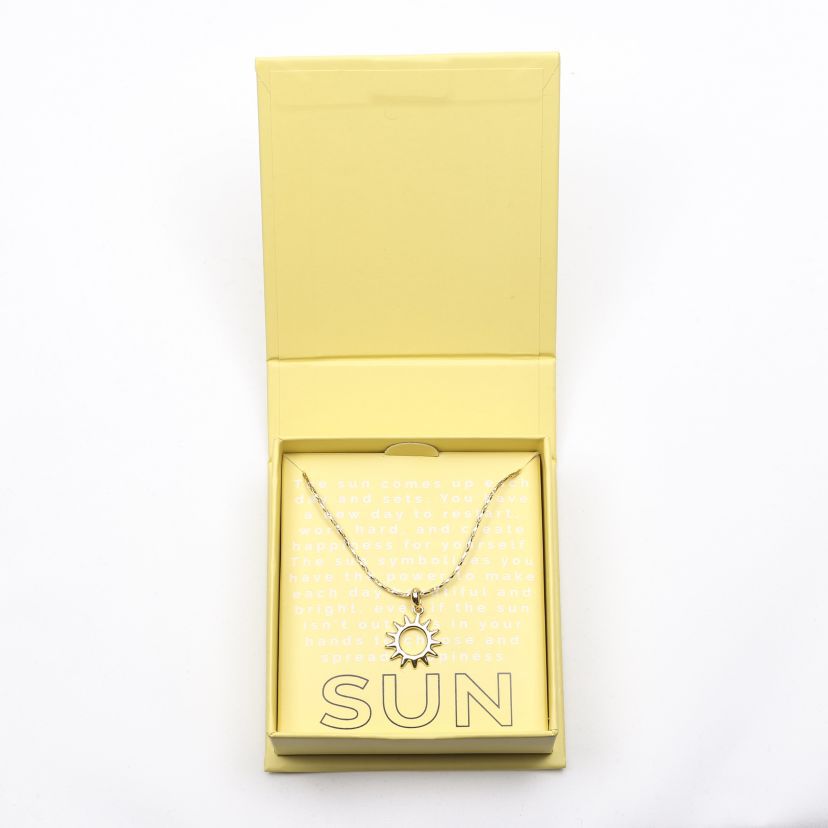 Sun necklace 2025 by hannah meloche