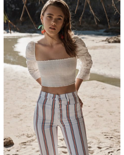 Reformation clementine top shop
