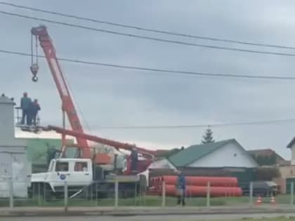 В Невинномысске начали укладывать трассу для нового участка коллектора