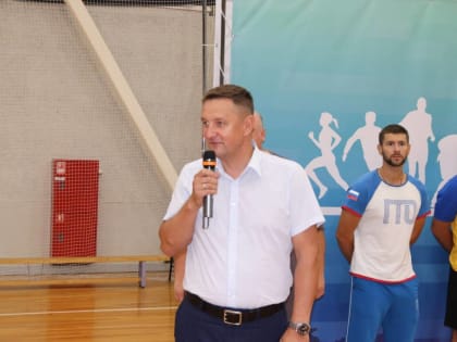 Сергей Савченко поприветствовал участников регионального этапа первого Всероссийского марафона «Земля спорта»