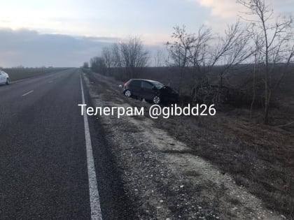 В аварии на Ставрополье пострадали пять человек