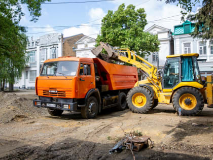 В Ставрополе реконструкция проспекта Октябрьской Революции идет в усиленном темпе с соблюдением строительных норм и правил