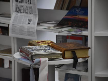 Священнослужитель рассказал о православной книге читателям Петровской модельной библиотеки