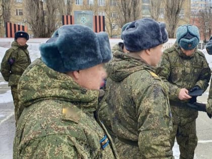 Ольга Тимофеева встретилась с прибывшими с передовой бойцами.