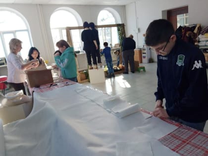 Муниципальный штаб #МыВместе готовится к очередной отправке посылок бойцам СВО