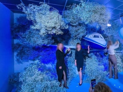 Самолет посадили прямо в здании: как в правительстве Ставрополья отметили женский праздник