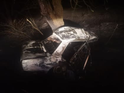 Раненый в ДТП водитель успел вовремя покинуть авто на Ставрополье
